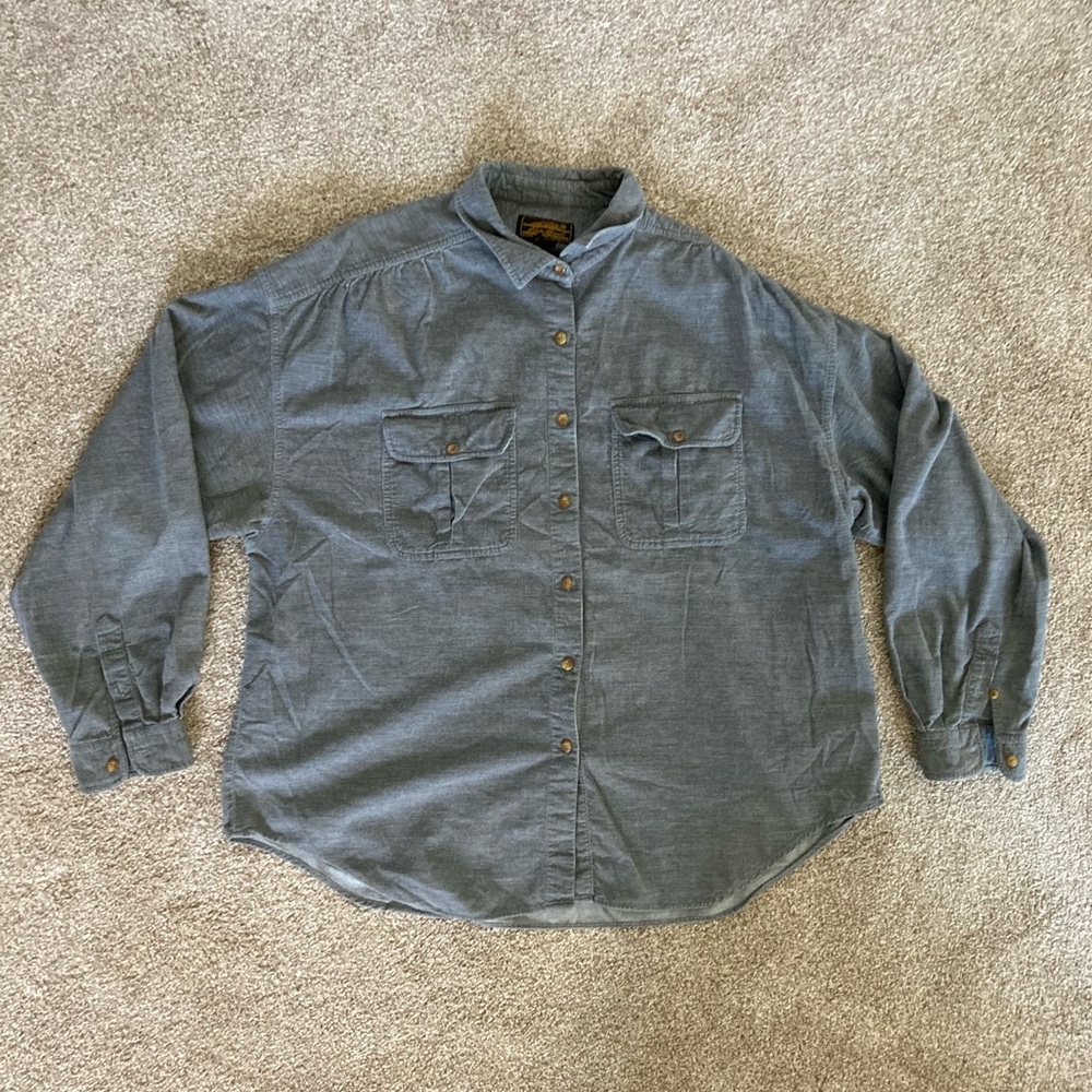 Eddie Bauer Long Sleeve Button Up